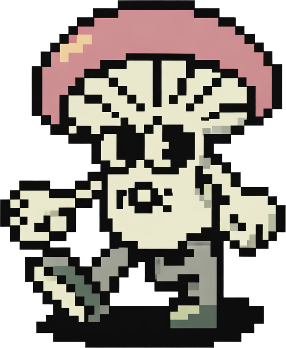 ONGO mushroom mascot